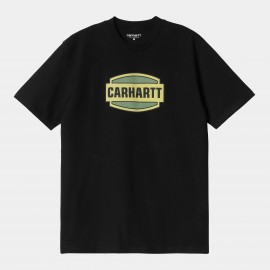 CARHARTT S/S PRESS SCRIPT T-SHIRT ORGANIC COTTON SINGLE BLACK