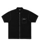 JACKER SHIRT ZIP BLACK