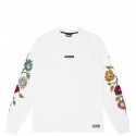 JACKER LONG SLEEVES FIGHT FLOWER WHITE