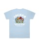 JACKER T-SHIRT FIGHT FLOWER BLUE