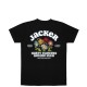 JACKER T-SHIRT FIGHT FLOWER BLACK