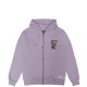 JACKER ZIPPED HOODIE QUEEN J PURPLE