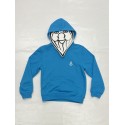 PISOLO JUNIOR BASIC HOODY TURQUOISE