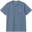 CARHARTT S/S CHASE T-SHIRT 100 % COTTON POSITANO/GOLD