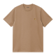 CARHARTT S/S CHASE T-SHIRT 100 % COTTON PEANUT/GOLD