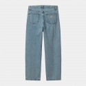 CARHARTT LANDON PANT 100 % COTTON BLUE HEAVY STONE WASH NO LENGTH