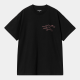 CARHARTT S/S ARCHIVO T-SHIRT 100% ORGANIC COTTON BLACK