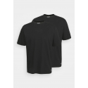 CARHARTT STANDARD CREW NECK T-SHIRT 100% BLACK/BLACK