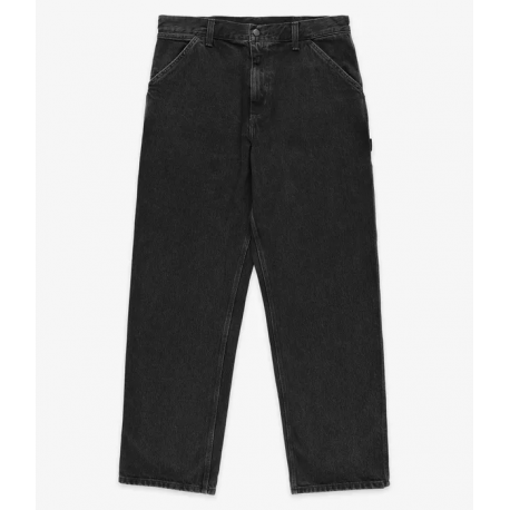 CARHARTT SINGLE KNEE PANT 100 % COTTON BLACK STONE WASHED L32