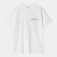 CARHARTT S/SHOME STATE T-SHIRT100% ORGANIC COTTON WHITE