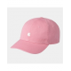 CARHARTT MADISON LOGO CAP 100 % COTTON DUSTY ROSE /WAX