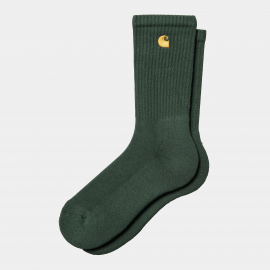 CARHARTT CHASE SOCKS COTTON POLYESTER SYCAMORE TREE/GOLD