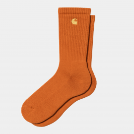 CARHARTT CHASE SOCKS COTTON POLYESTER TUMERIC / GOLD