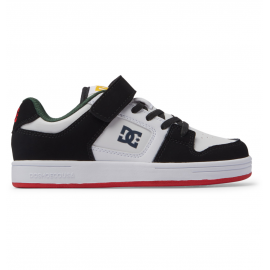 DC SHOES MANTECA 4 WHITE/BLACK/RED