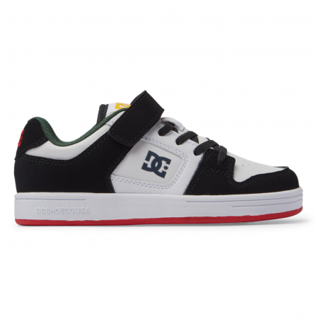 DC SHOES MANTECA 4 WHITE/BLACK/RED