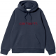 CARHARTT SWEAT 58/42% COTTON/POLYESTER ASH AIR FORCE BLUE MALBEC