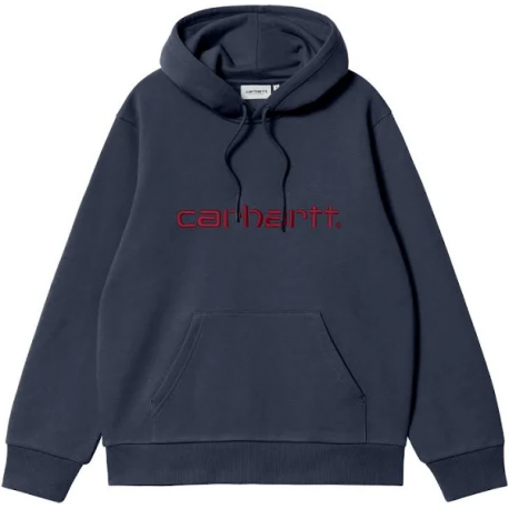 CARHARTT SWEAT 58/42% COTTON/POLYESTER ASH AIR FORCE BLUE MALBEC