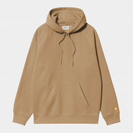 CARHARTT HOODED CHASE SWEAT PEANUT/GOLD