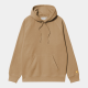 CARHARTT HOODED CHASE SWEAT PEANUT/GOLD