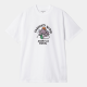 CARHARTT S/S SMART T-SHIRT 100% ORGANIC COTTON WHITE