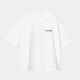 CARHARTT W' S/S FOLD LEO T-SHIRT 100% ORGANIC COTTON WHITE