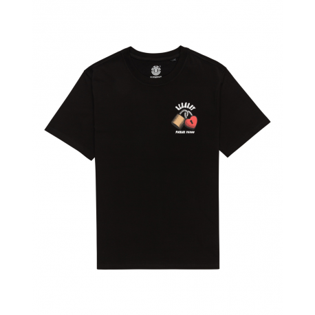 ELEMENT T-SHIRT LOVERS LOCK BLACK