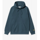 CARHARTT HOODED CHASE  58/42% COTTON DUCK/BLUE