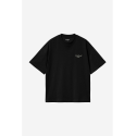 CARHARTT S/S SIGNATURE SCRIPT T-SHIRT 100% OARGANIC COTTON BLACK/WAX