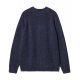 CARHARTT ANGLISTIC SWEATER 80/20% WOOL/COTTON SPECKLED AIR FORCE BLUE