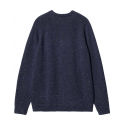 CARHARTT ANGLISTIC SWEATER 80/20% WOOL/COTTON SPECKLED AIR FORCE BLUE