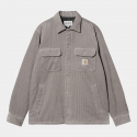 CARHARTT WHITSOME SHIRT JAC 100% COTTON MISTY GREY