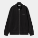 CARHARTT  SCRIPT EMBROIDERY JACKET 74/26% COTTON POLYESTER BLACK/WHITE