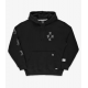 RVCA CHEFS KISS HOODIE BLK