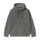 CARHARTT HOODED VISTA SWEAT 100% COTTON GRAPHITE GARMENT DYED