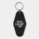 CARHARTT HOTEL KEYS KEYCHAIN 100% PLASTIC BLACK/WHITE