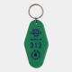 CARHARTT HOTEL KEYS KEYCHAIN 100% PLASTIC ASPEN GREEN AURA