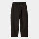 CARHARTT TRUMAN PANT 80/20% POLYESTER / WOOL CHOCOLATE / BLACK