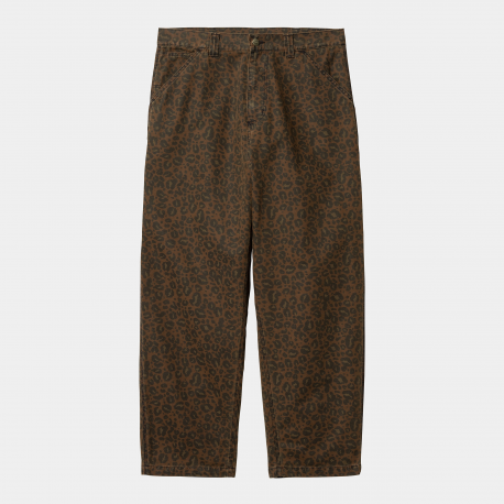 CARHARTT OG SINGLE KNEE PANT 100% COTTON CAMO LEO TAMARIND/TAMARIND GARMENT DYED