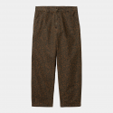 CARHARTT OG SINGLE KNEE PANT 100% COTTON CAMO LEO TAMARIND/TAMARIND GARMENT DYED