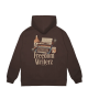 JACKER HOODIE FREEDOM WRITERZ BROWN