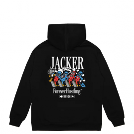 JACKER HOODIE BIG PHARMA BLACK