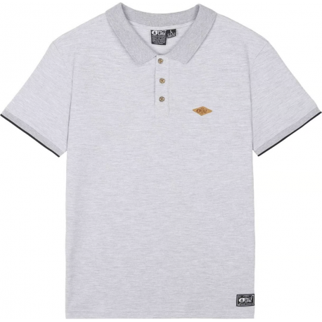 PICTURE DELO POLO GREY MELANGE