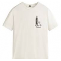 PICTURE D&S WINERIDER TEE NATURAL WHITE