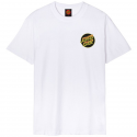 SANTA CRUZ TEE KENDALL WOLF DOT WHITE