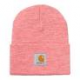 CARHARTT ACRYLIC WATCH HAT 100% ACRYLIC DUSTY ROSE HEATHER