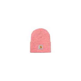 CARHARTT ACRYLIC WATCH HAT 100% ACRYLIC DUSTY ROSE HEATHER