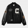 CARHARTT BROWN DUCKS BOMBER 70/30%POLYESTER/WOOL BLACK/BLACK