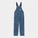 CARHARTT BIB OVERALL 100% COTTON BLUE STONE WASHED L32