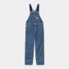 CARHARTT BIB OVERALL 100% COTTON BLUE STONE WASHED L32