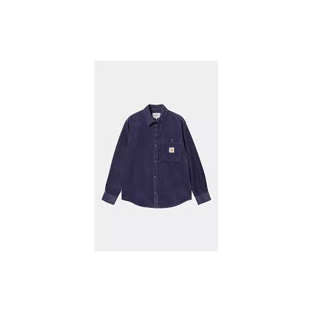 CARHARTT L/S FLINT SHIRT 100% COTTON AURA RINSED